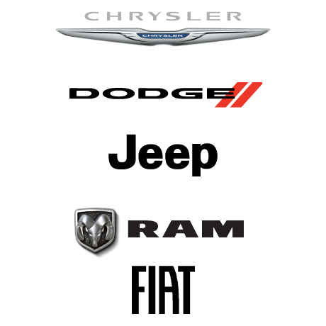 Chrysler Dodge Jeep Ram logos