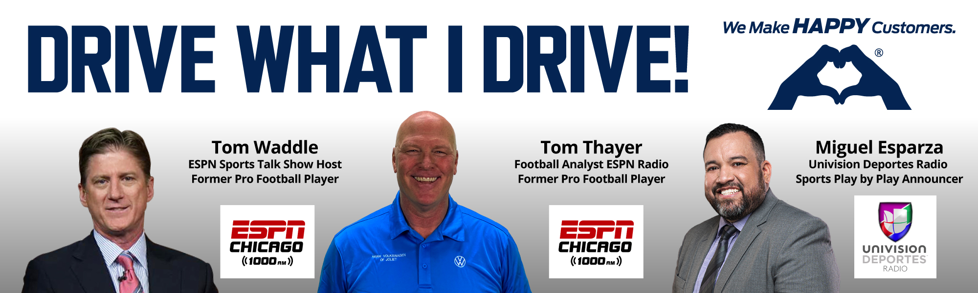 Drive What I Drive! Spokesperson endorsements