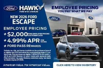 Hawk Ford St. Charles New Ford Escape