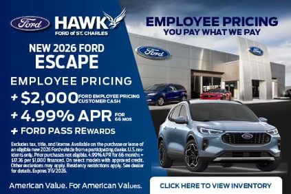 Hawk Ford St. Charles New Ford Escape
